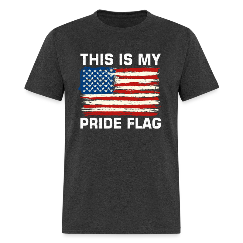 This is My Pride Flag T-Shirt - heather black