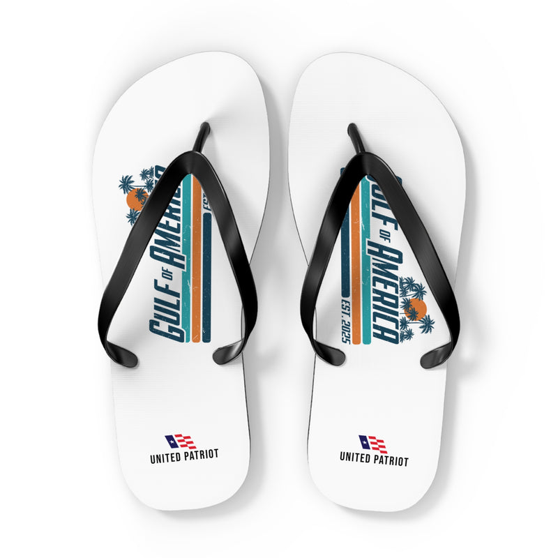 Gulf Of America Est. 2025 Flip Flops