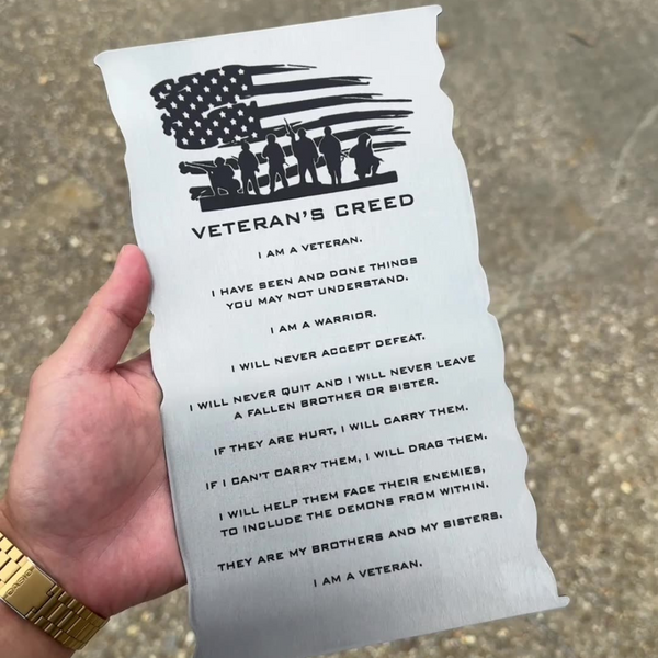 Veterans Creed - Made In USA