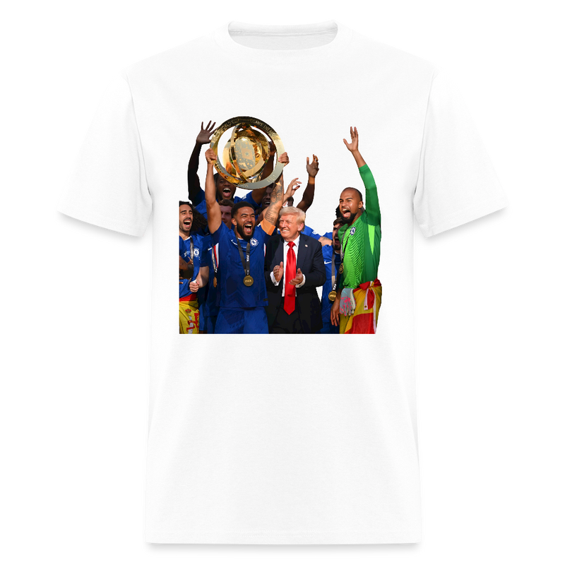 Trump with Chelsea T Shirt - white