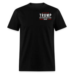 Trump Reciprocal Tariff 2025 Save America Again T Shirt - black