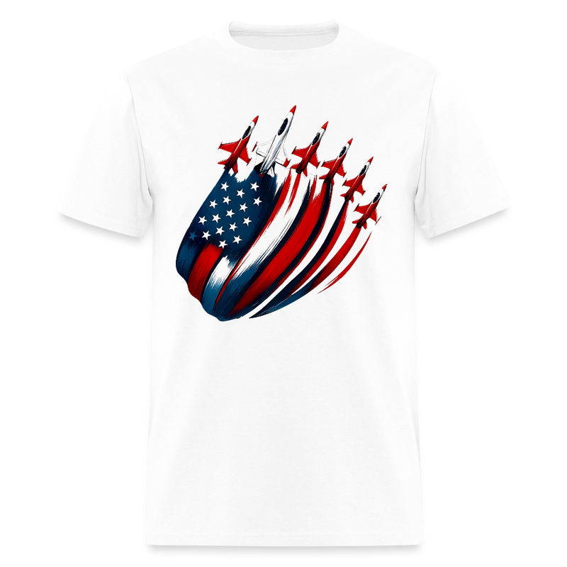 Jets 4th of July T Shirt - white