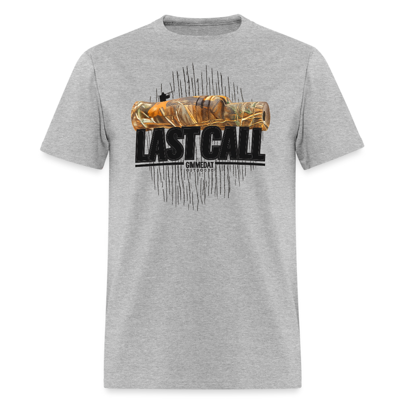 Last Call T Shirt - heather gray