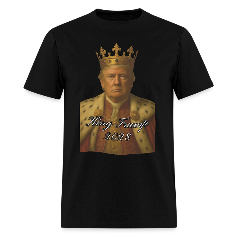 King Trump 2028 T Shirt - black