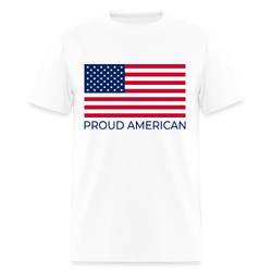 Proud American T Shirt - white