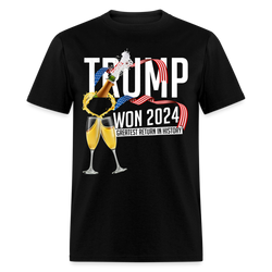 Trump Won 2024 Greatest Return In History 2 T Shirt - black