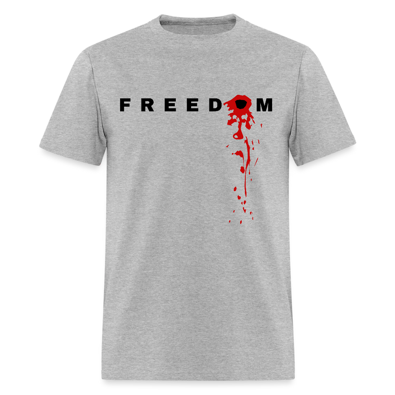 Freedom Charlie Memorial T Shirt - heather gray