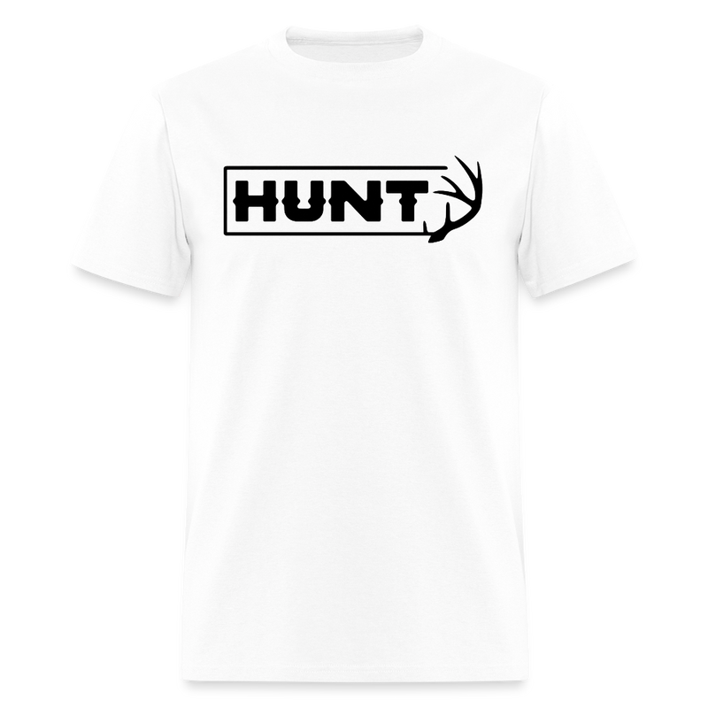 Buck Hunting T Shirt - white