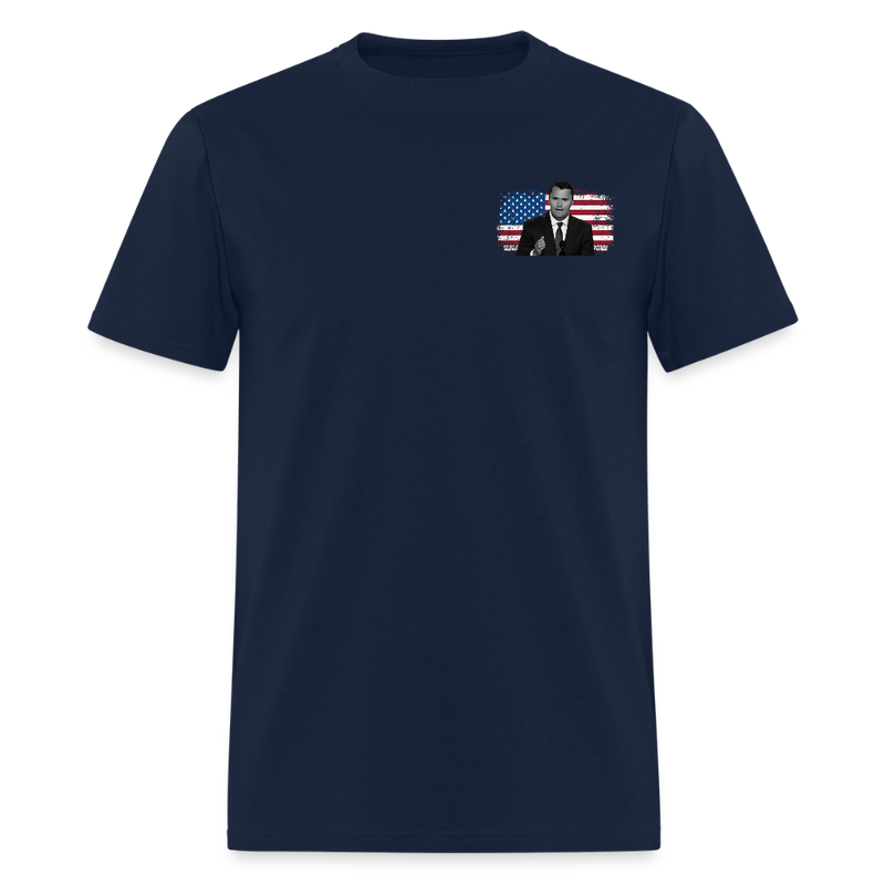 Voice Of Generation Charlie Kirk T Shirt - navy