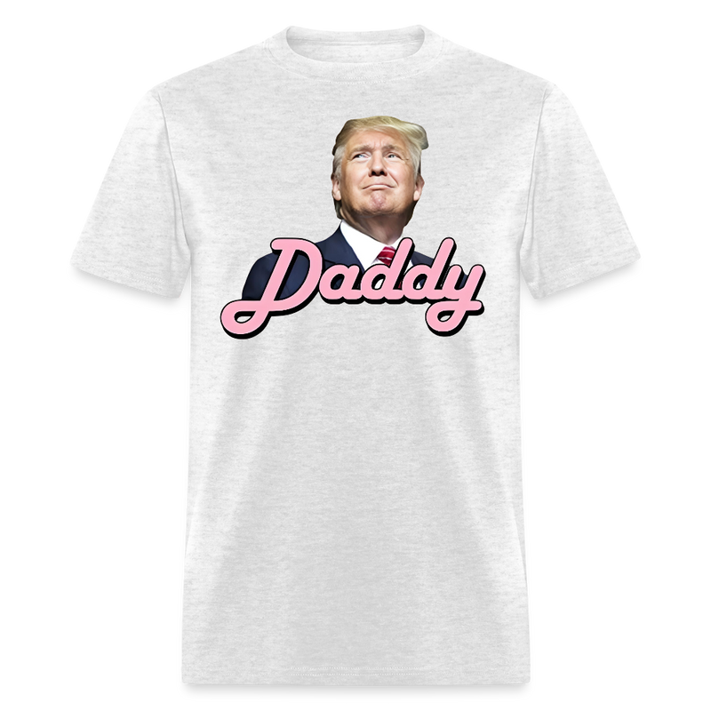 Daddy Trump T Shirt - 2 - light heather gray