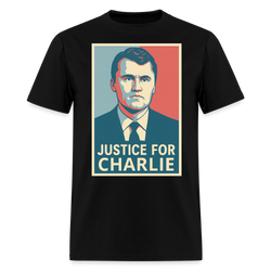 Justice for Charlie T Shirt - black