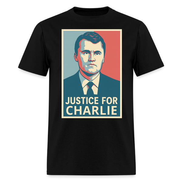 Justice for Charlie T Shirt - black