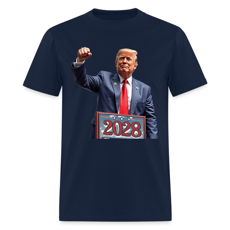 Cool Trump 2028 T Shirt - navy
