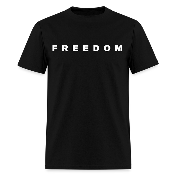Freedom Charlie Black T Shirt - black