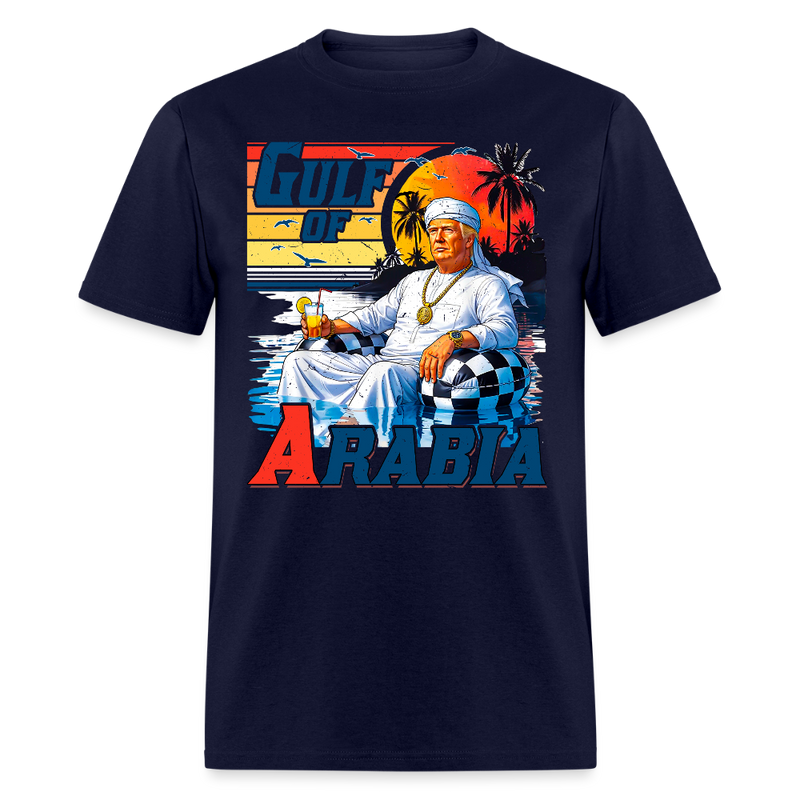 Trump Gulf Of Arabia Persian T Shirt - navy