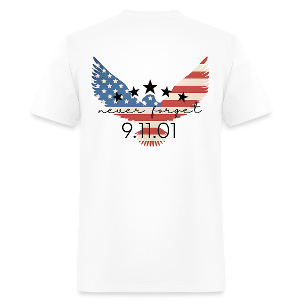 American Eagle Never Forget September 11 T Shirt - white