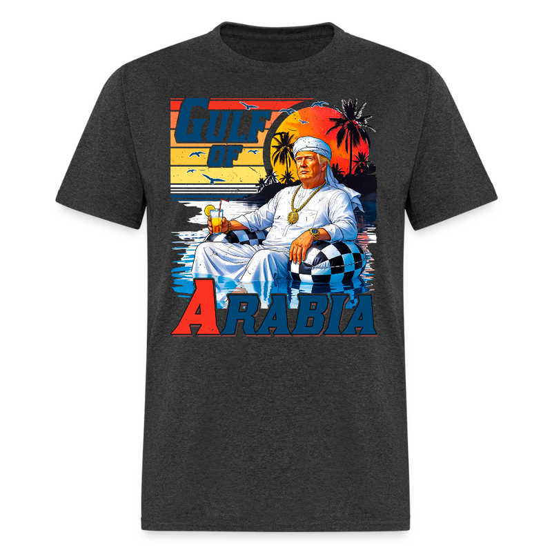 Trump Gulf Of Arabia Persian T Shirt - heather black