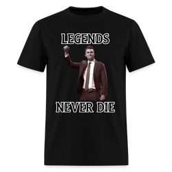 Charlie Kirk Legends Never Die T Shirt - black