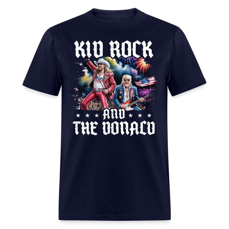 Kid Rock and Top Jock T Shirt - navy