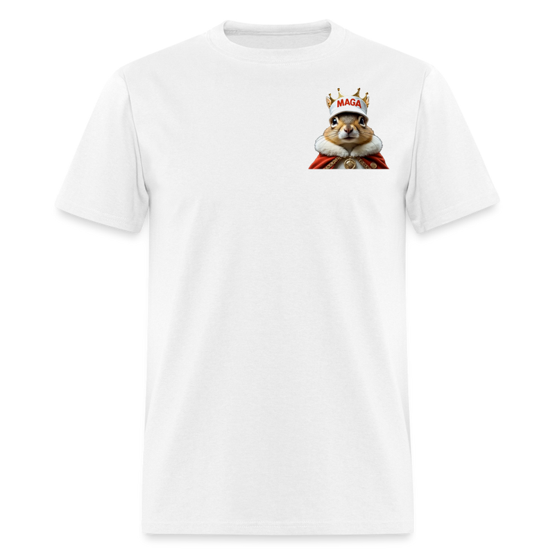 Justice For Peanut T Shirt - white
