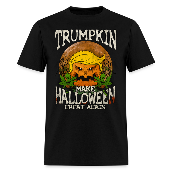 Trumpkin Halloween T Shirt - 6 - black