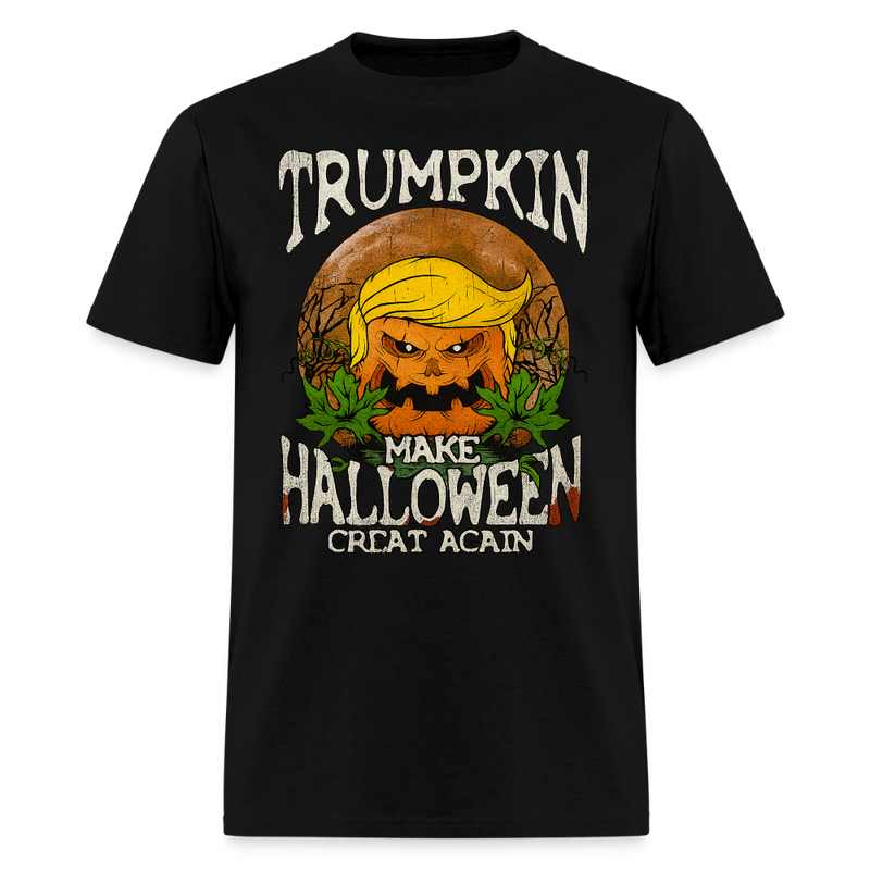 Trumpkin Halloween T Shirt - 6 - black