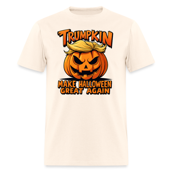 Trumpkin Halloween T Shirt - 3 - natural