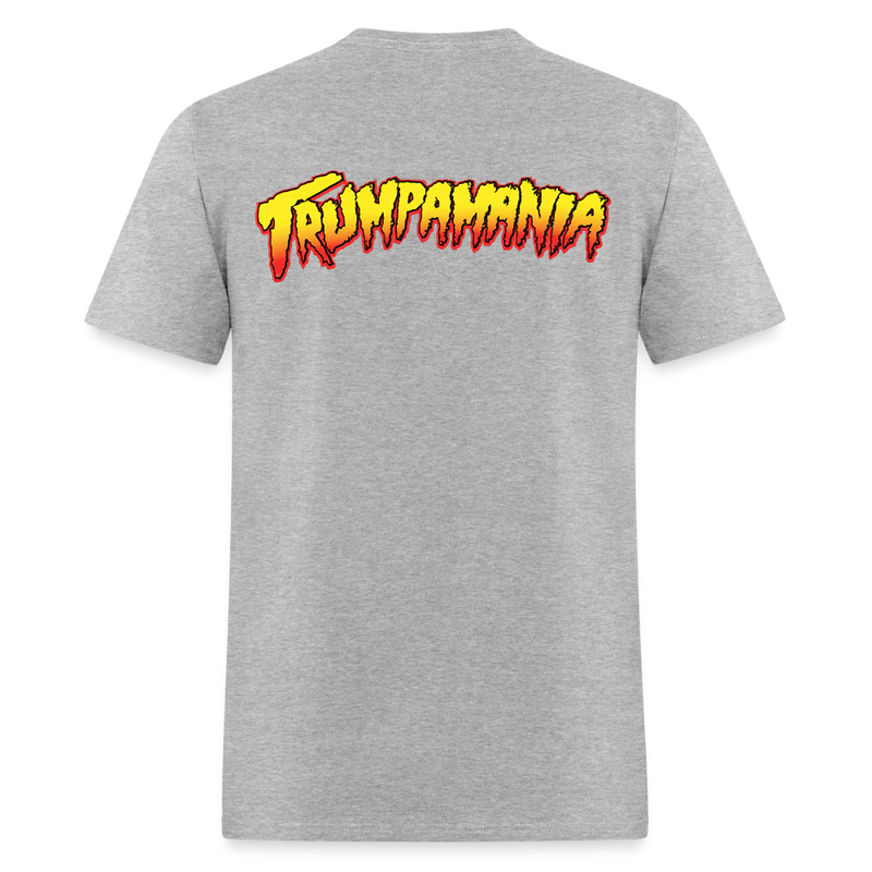 Trumpamania T Shirt - heather gray