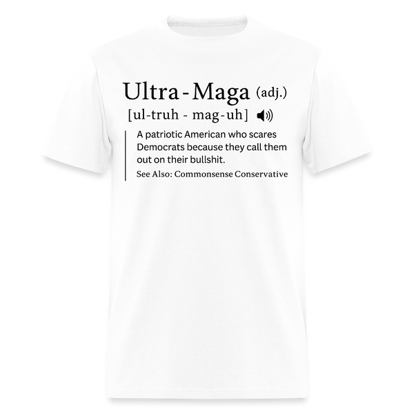 Ultra Maga T Shirt - white