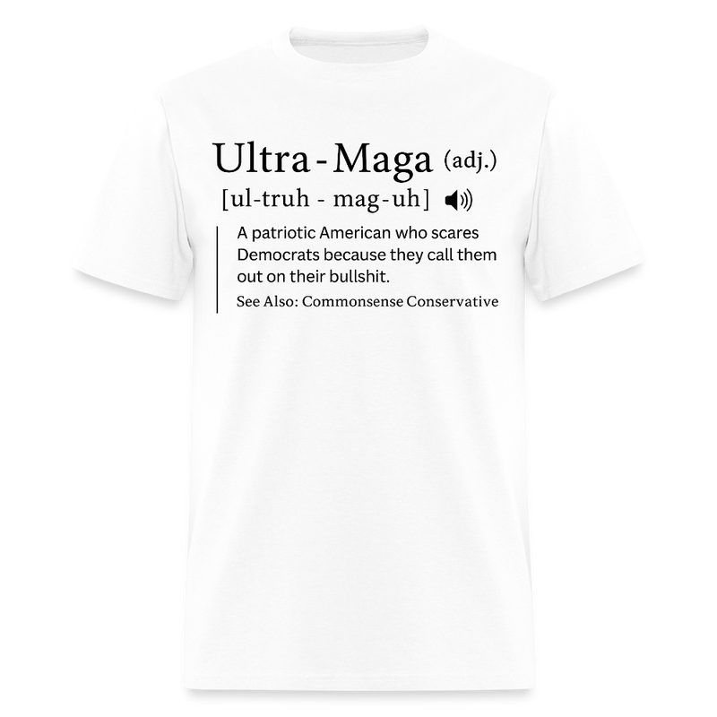 Ultra Maga T Shirt - white