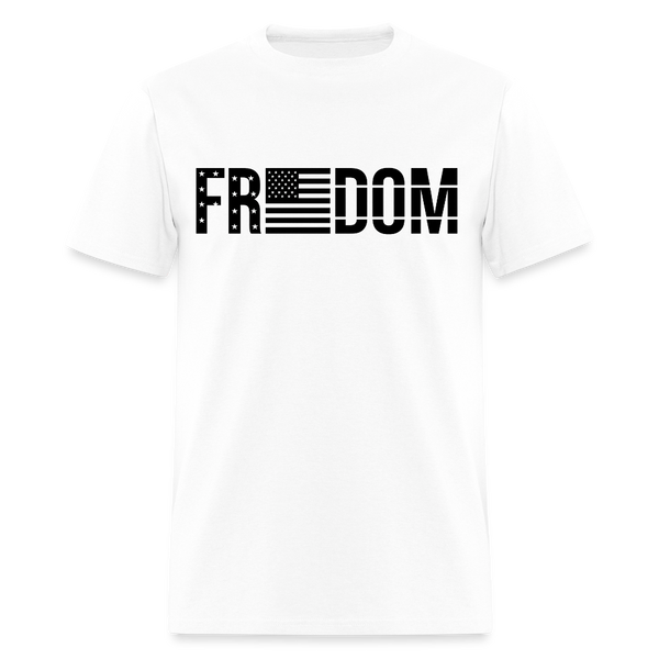 Freedom Charlie Kirk T Shirt - 4 - white