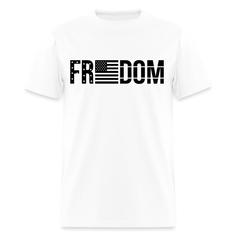 Freedom Charlie Kirk T Shirt - 4 - white