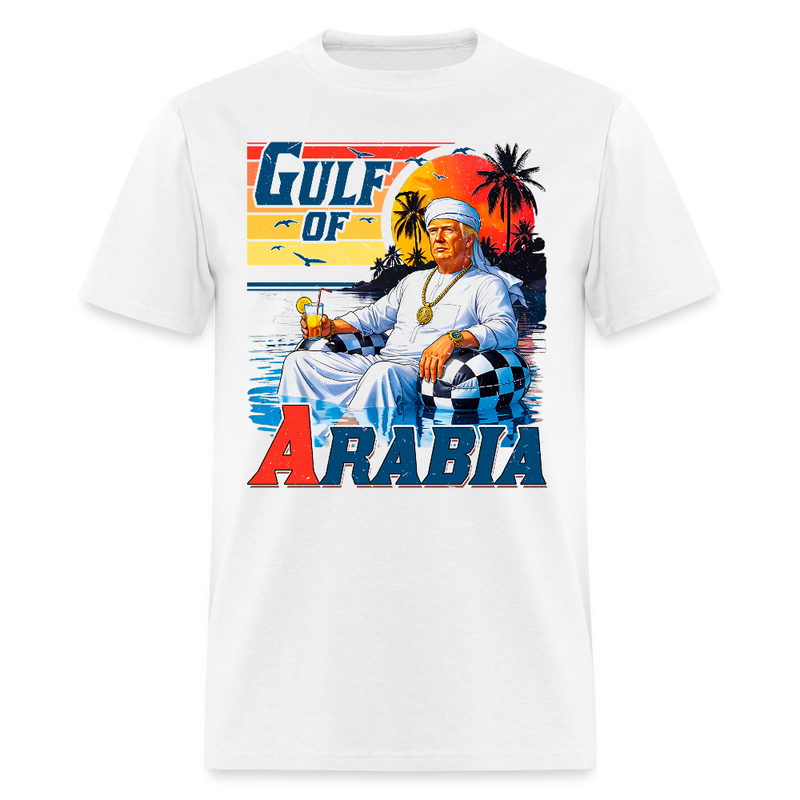 Trump Gulf Of Arabia Persian T Shirt - white