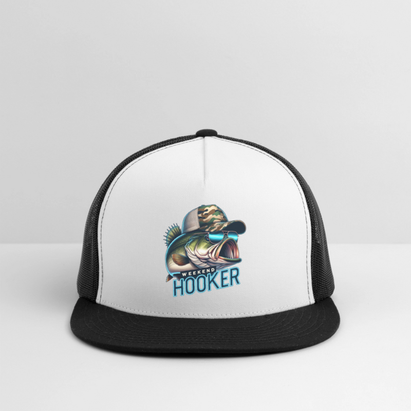 Weekend Hooker Trucker Hat - white/black