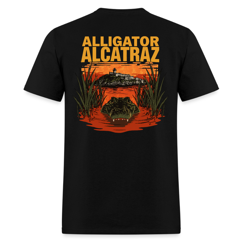 Alligator Alcatraz T Shirt - 6 - black