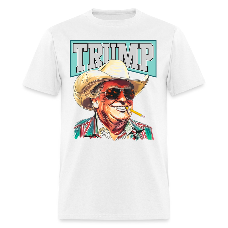 Trump Cowboy T-Shirt - white