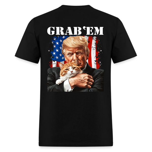 Trump Grab 'Em T Shirt - black