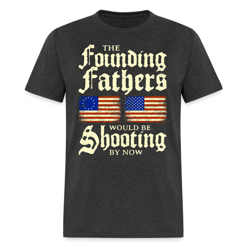 The Founding Fathers T-Shirt - heather black