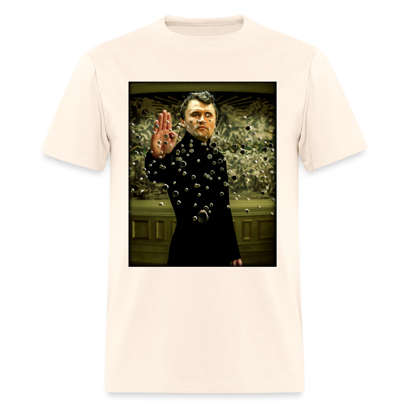 Charlie Kirk Stops Bullets T Shirt - natural
