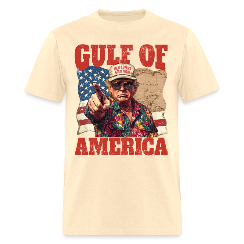 Trump Gulf Of America T Shirt - natural