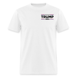 Trump 2025 Waste Management Inauguration Day T Shirt - white