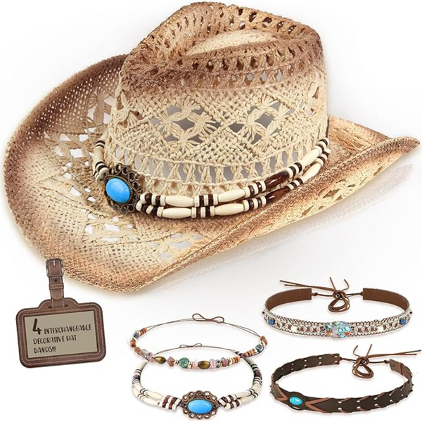 Straw Cowboy Hat