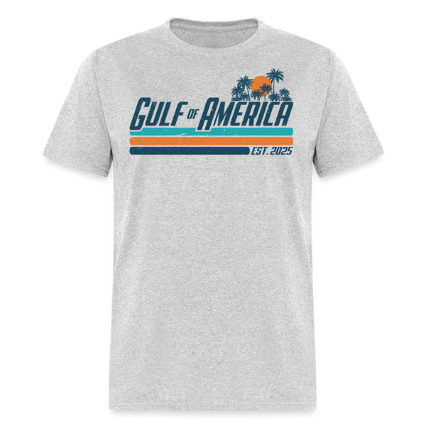 Gulf Of America Est. 2025 T-Shirt - 2 - heather gray