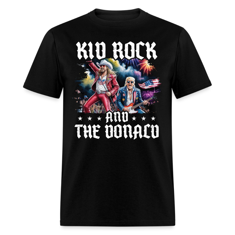 Kid Rock and Top Jock T Shirt - black