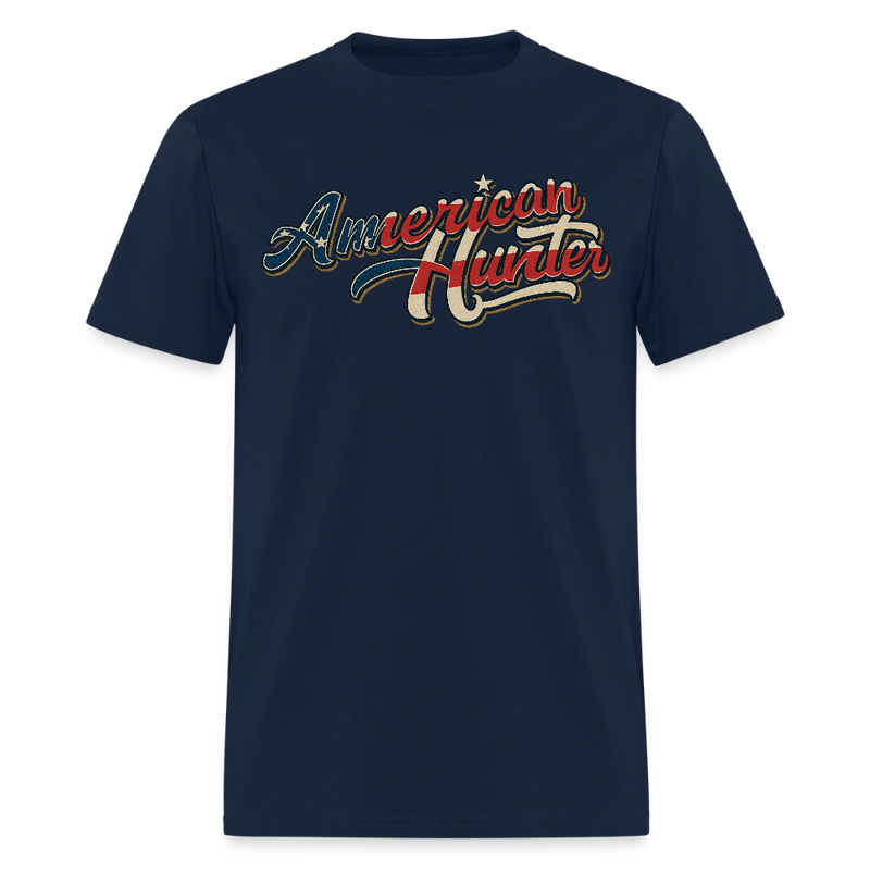 American Hunter T Shirt - navy