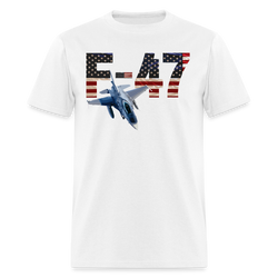 Trump F-47 Jet Make American Great Again T Shirt - white