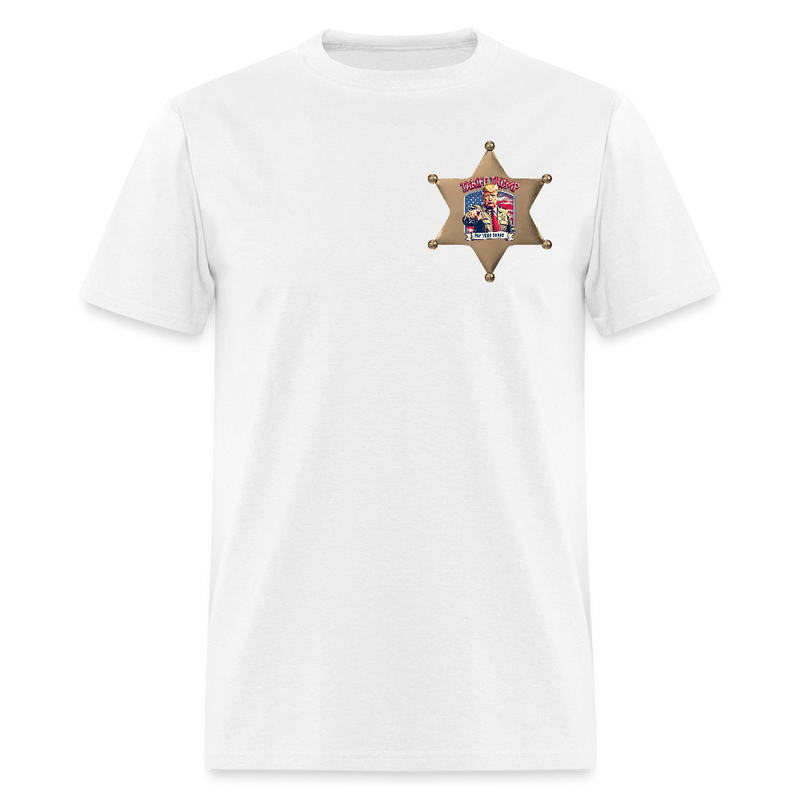 Tariff Trump Pay Your Share T Shirt - white