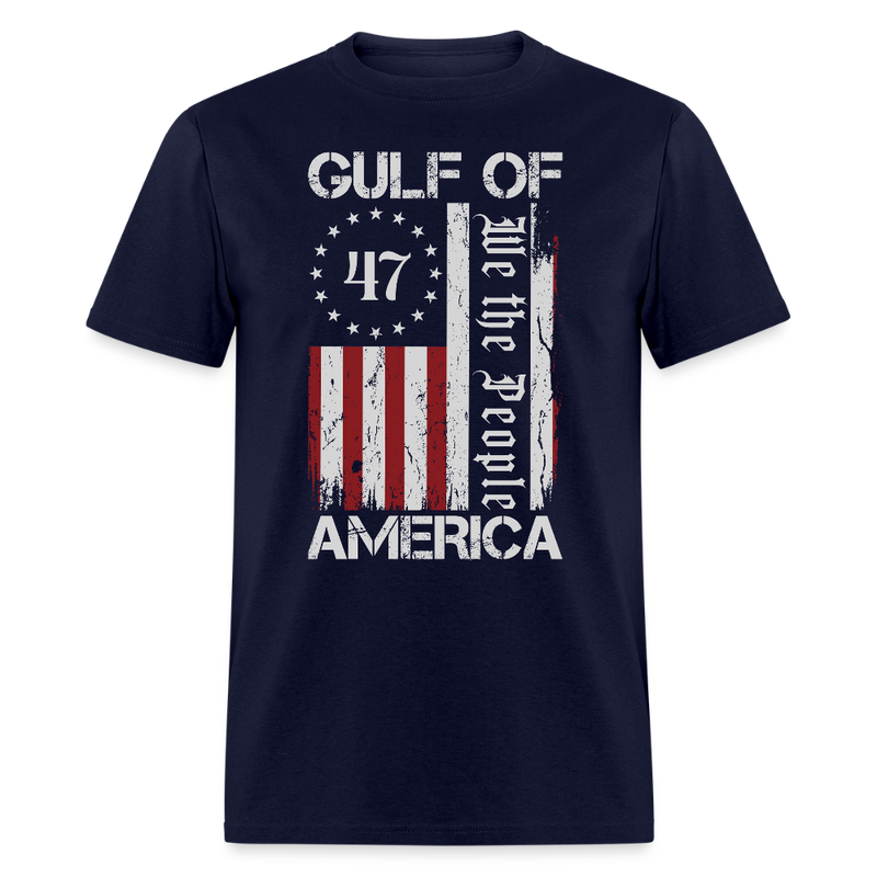 Gulf Of America 47 We The People T Shirt - navy