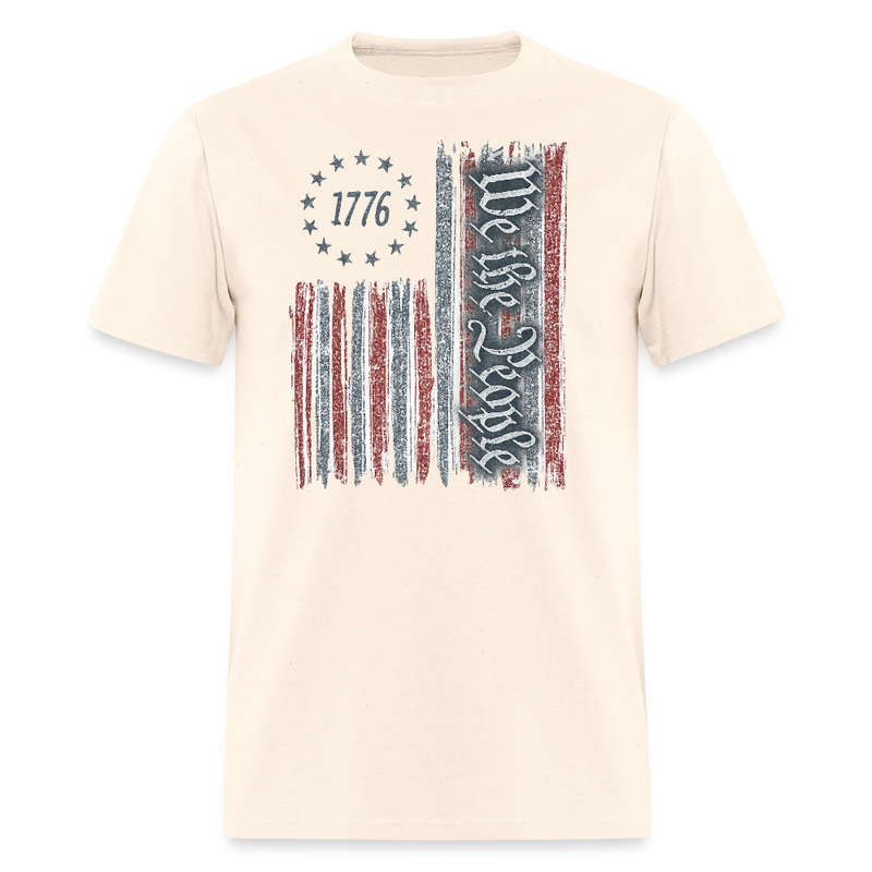 We The People Veteran T Shirt - natural
