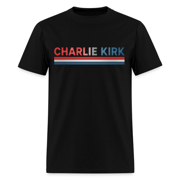 Charlie Kirk T Shirt - black